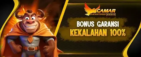 Bonus Welcome 100% Member Baru promotion banner